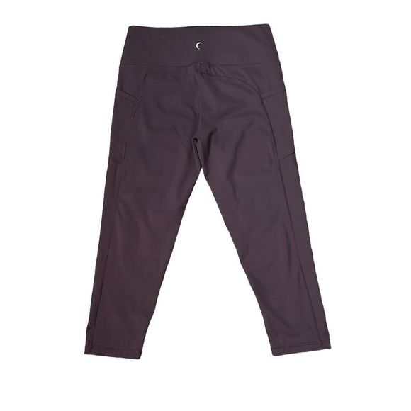 ZYIA Active Brilliant High Rise Pockets Capri Wine - Picture 4 of 9